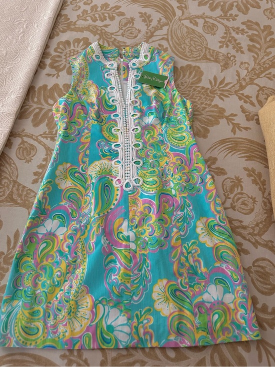 Lilly Pulitzer Dresses & Skirts - NWT Lilly Pulitzer Shorely Blue Double Trouble Dress